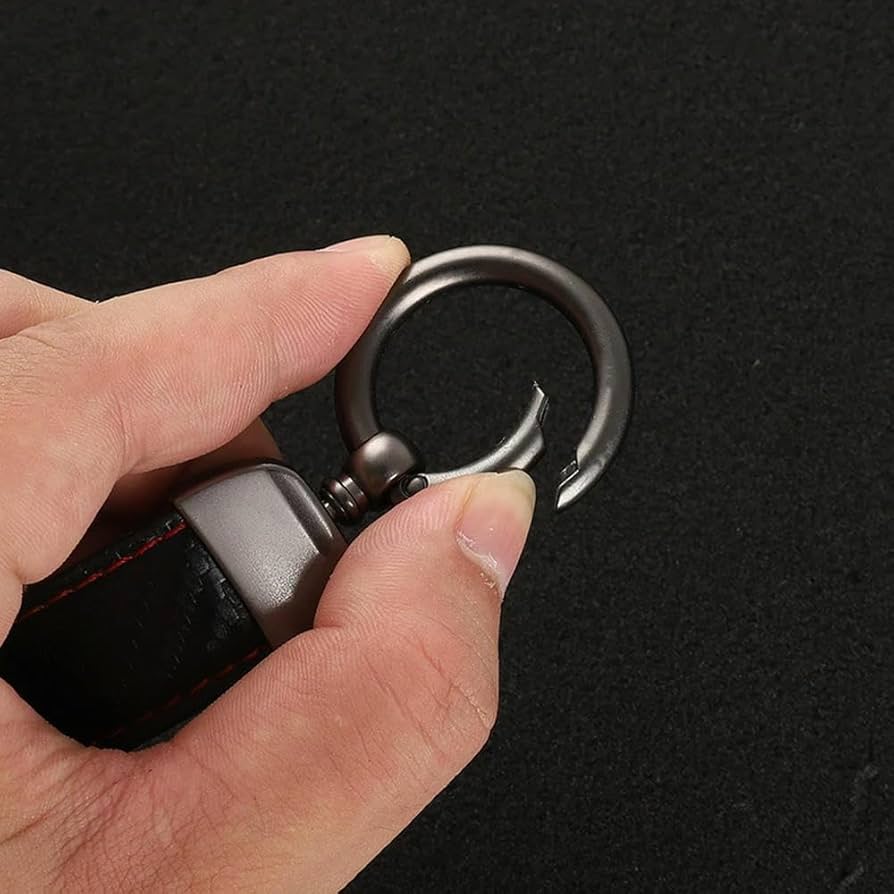 Carbon Fiber Motorcycle Keychain Holder Keyring for ZX10R ZX